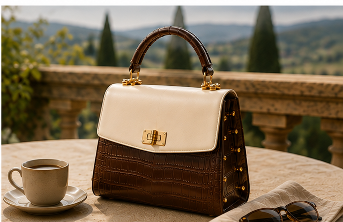 The Cortona Chocolate & Ivory